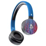 Căști pentru divertisment la domiciliu Cellularline Music Sound, Bluetooth, Albastru