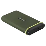 Внешний портативный SSD накопитель Transcend ESD380C, 1 ТБ, Зелёный