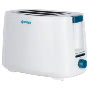 Toaster VITEK VT-1577, White/Blue