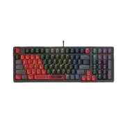 Tastatură Bloody S98 Sports, Cu fir, Roșu