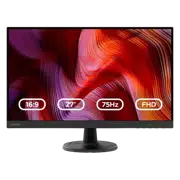 27" Монитор Lenovo D27-40, VA 1920x1080 FHD, Чёрный