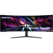 57" Игровой монитор Samsung S57CG95, VA 7680x2160, Белый | Черный