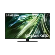 43" MiniLED SMART Телевизор Samsung QE43QN90DAUXUA, 3840x2160 4K UHD, Tizen, Чёрный