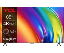 85" LED SMART Телевизор TCL 85P745, 3840x2160 4K UHD, Google TV, Чёрный