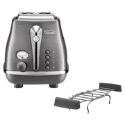 Toaster DeLonghi CTOT 2103 GY, Icona Metallics
