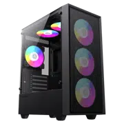 Корпус для ПК GameMax STORM Mini-Tower, Черный
