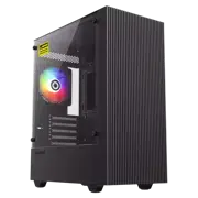 Корпус для ПК GameMax Edge Micro-ATX, Черный