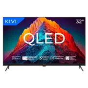 32" QLED SMART Телевизор KIVI 32F770QB, 1920x1080 FHD, Android TV, Чёрный