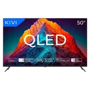 50" QLED SMART Телевизор KIVI 50U770QB, 3840x2160 4K UHD, Android TV, Чёрный