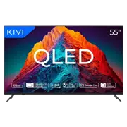 55" QLED SMART Телевизор KIVI 55U770QB, 3840x2160 4K UHD, Android TV, Чёрный