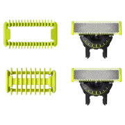Сменное лезвие для электробритвы Philips OneBlade, Черный/Желтый