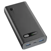 Портативный аккумулятор Cellularline Fast PD 20W (20000mAh), Black
