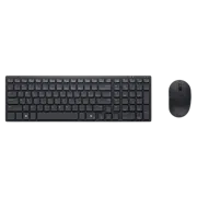 Set Tastatură + Mouse DELL KM555, Fără fir, Negru