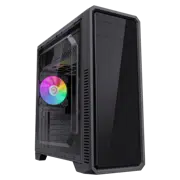 Корпус для ПК Gamemax G561E-BK Mid Tower, Черный