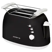 Toaster Polaris PET0702L, Black