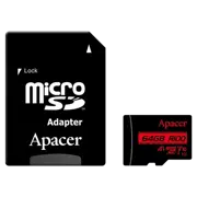 Card de Memorie Apacer AP64GMCSX10UB-R, 64 GB