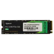 Unitate SSD Apacer AS2280P4U, 256GB, AP256GAS2280P4U-1