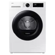 Сушильная машина Samsung DV90DG52A0AELE, 9кг, Белый
