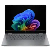 Laptop HP OmniBook X Flip Next Gen AI 14, Meteor Silver, 14" 