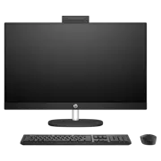 Computer All-in-One HP 24-cr0075ci, Core i5, 8GB/512GB, 60 Hz, Negru