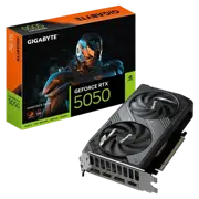 Видеокарта Gigabyte GeForce RTX 5050 WINDFORCE OC, Черный