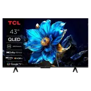 43" Телевизор TCL 43T69C, Черный