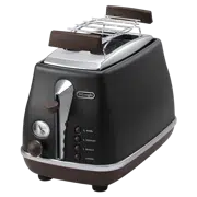 Toaster DeLonghi CTOV2103.BK Icona Vintage, Black