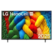 55" Телевизор LG 55NANO80A3B, Черный