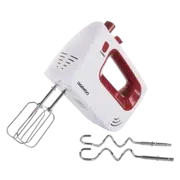 Миксер Daewoo DHM122R, Белый/Красный