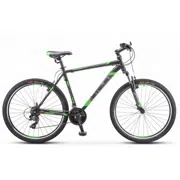 LU092626 D27.5" 19 Bicicleta Barbati Adulti Stels Navigator-700 V (27,5") negru/verde Velosport